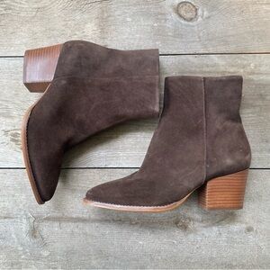 NEW Talbot’s Brown Suede Ankle Boots